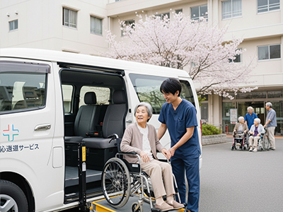 医療・福祉での送迎サービス